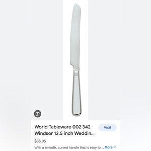 Windsor Wedding Cake Utensil